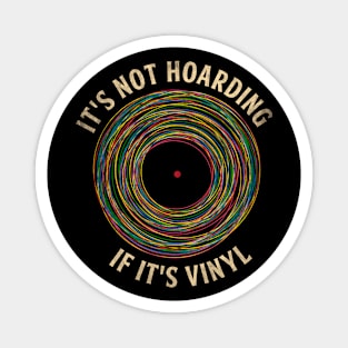 Vinyl Records Collector Magnet